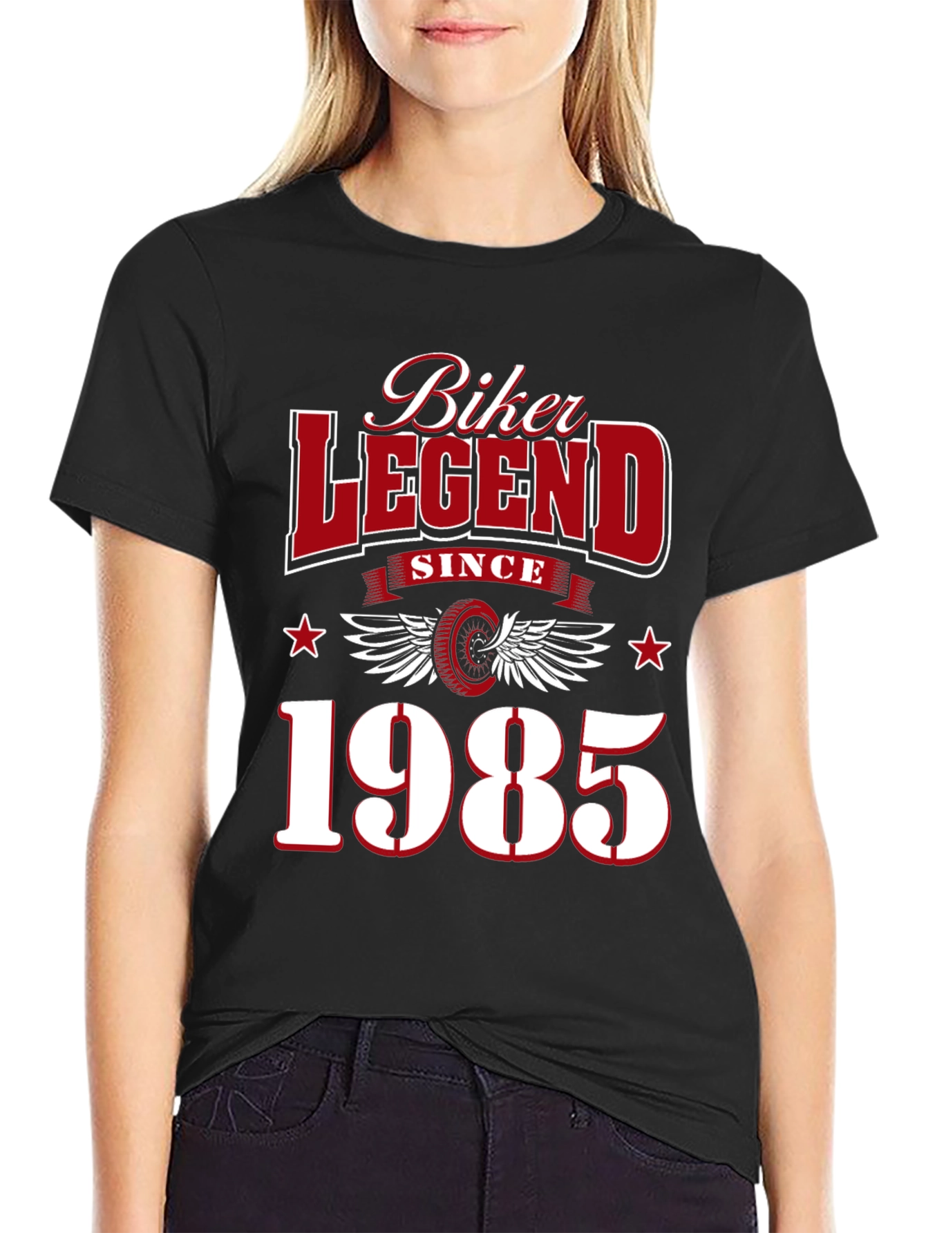 Camiseta Motero Leyenda Desde 1985