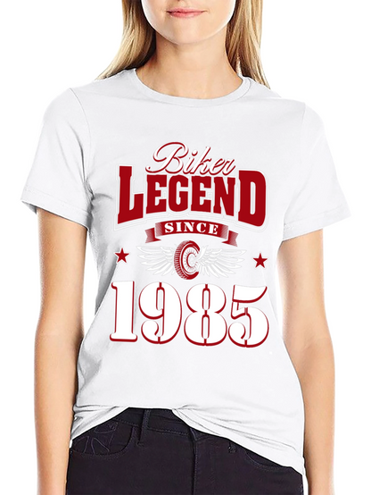 Camiseta Motero Leyenda Desde 1985