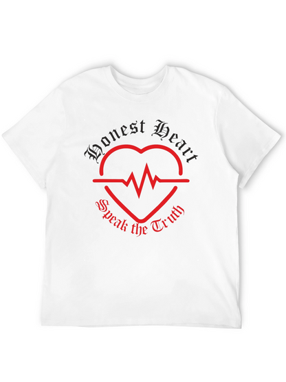 Camiseta Negra Honest Heart Speak the Truth