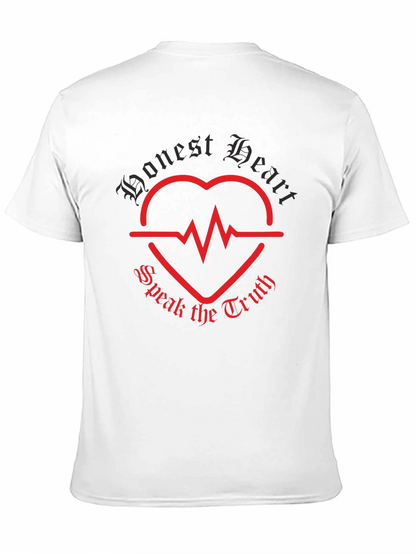Camiseta Negra Honest Heart Speak the Truth