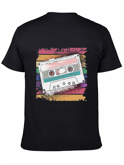 Camiseta Retro con Diseño de Cassette Old-Fashioned Love Songs