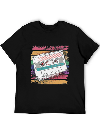 Camiseta Retro con Diseño de Cassette Old-Fashioned Love Songs