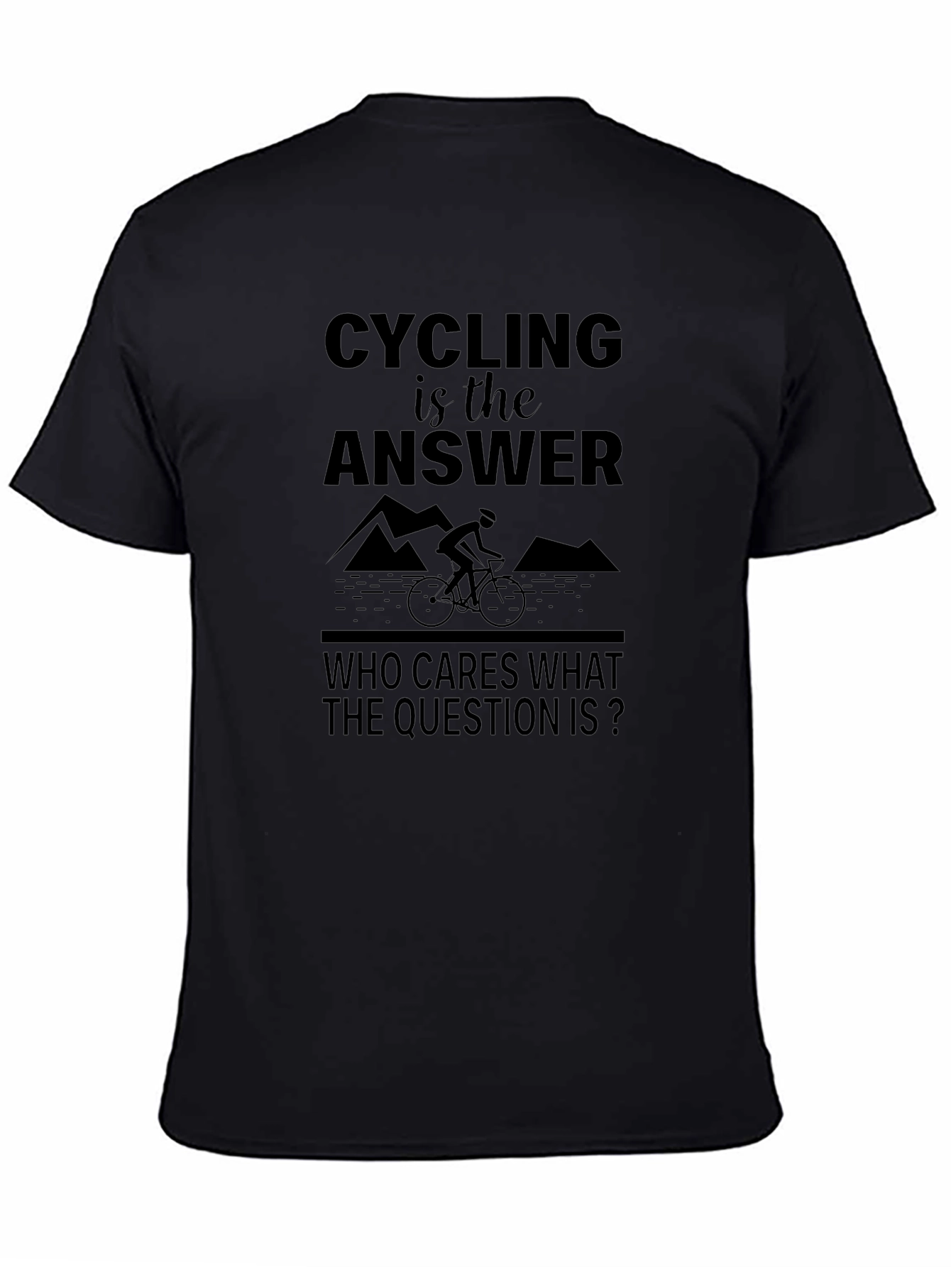 Camiseta Negra Ciclismo: La Respuesta