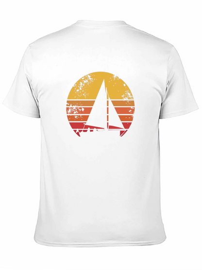 Camiseta Náutica Retro Sunset