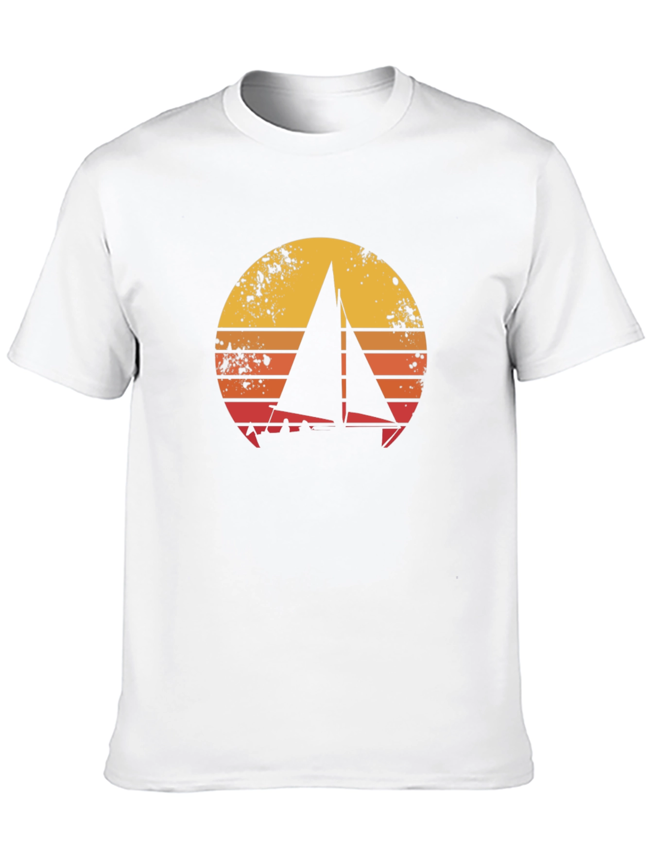 Camiseta Náutica Retro Sunset
