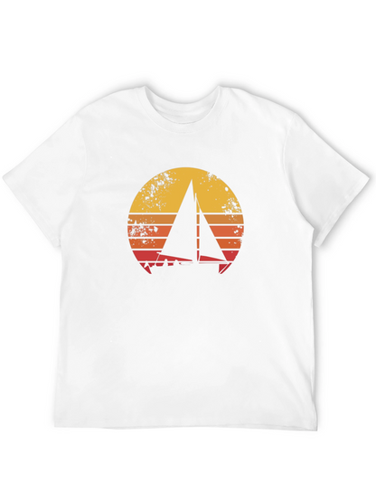 Camiseta Náutica Retro Sunset