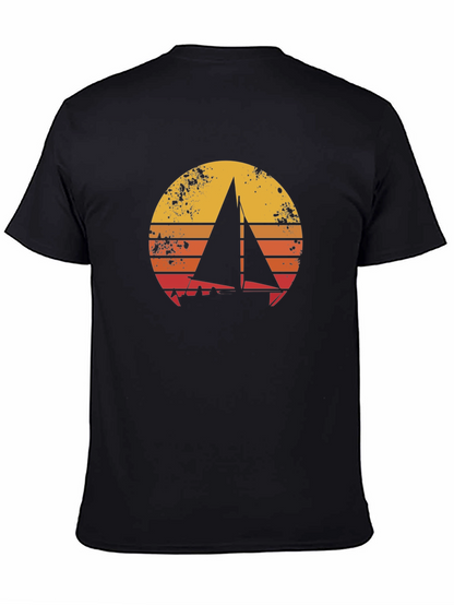 Camiseta Náutica Retro Sunset