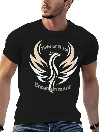 Camiseta Negra Twist of Phate Entertainment