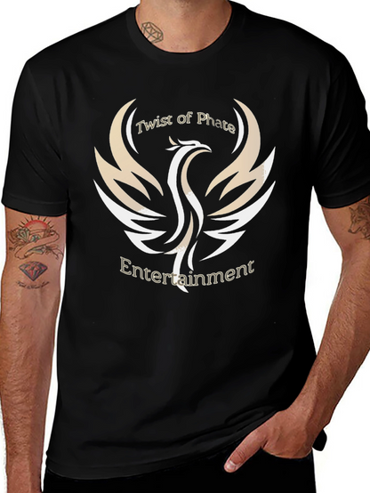 Camiseta Negra Twist of Phate Entertainment