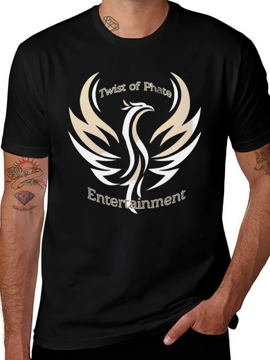 Camiseta Negra Twist of Phate Entertainment