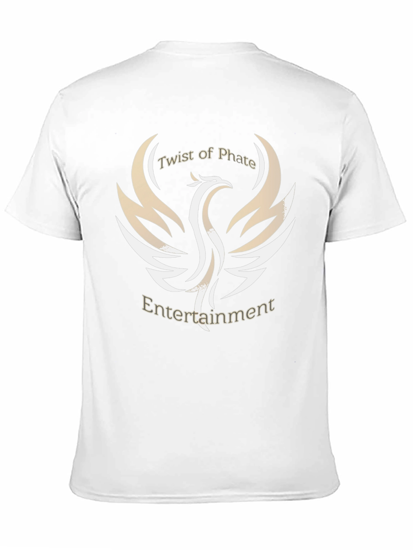 Camiseta Negra Twist of Phate Entertainment