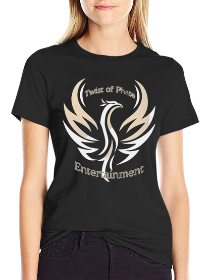 Camiseta Negra Twist of Phate Entertainment