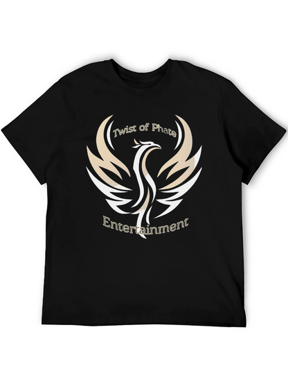 Camiseta Negra Twist of Phate Entertainment