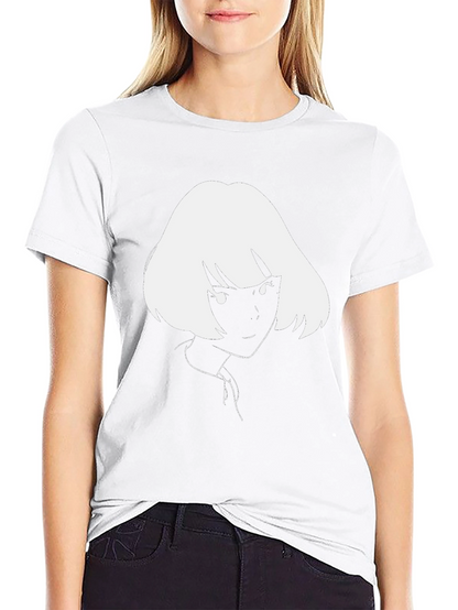 Camiseta Negra con Diseño Anime