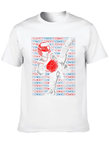 Camiseta Hombre Diseño Taekwondo