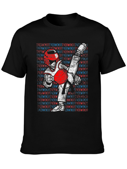 Camiseta Hombre Diseño Taekwondo