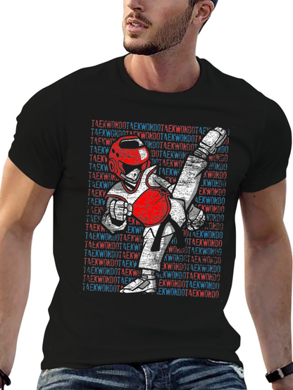Camiseta Hombre Diseño Taekwondo