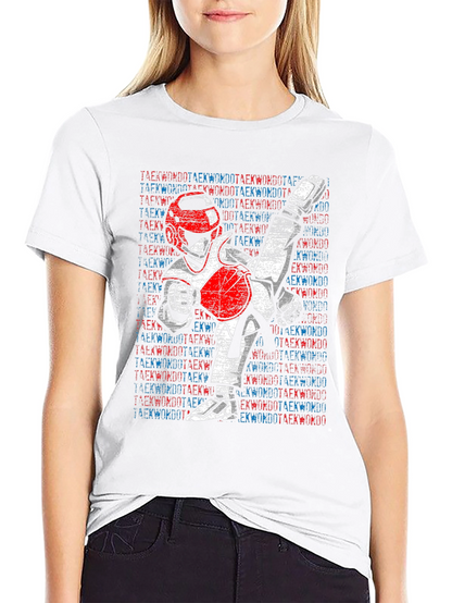 Camiseta Hombre Diseño Taekwondo