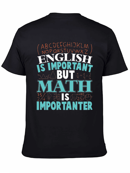 Camiseta Inglés vs Matemáticas