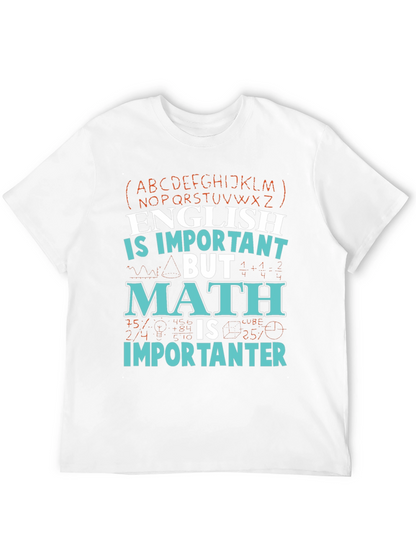 Camiseta Inglés vs Matemáticas