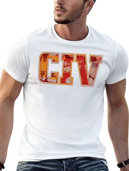 Camiseta Negra con Diseño CIV