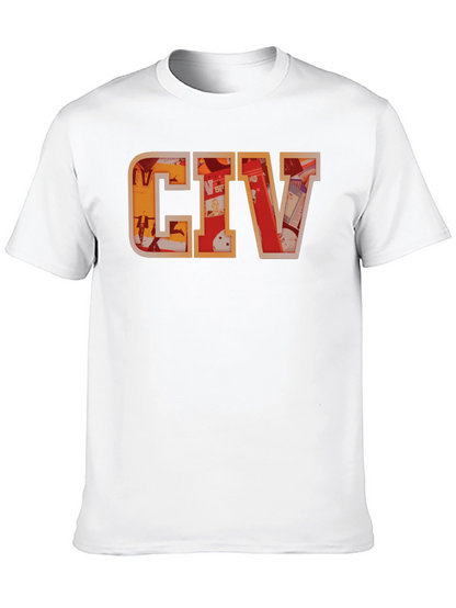 Camiseta Negra con Diseño CIV