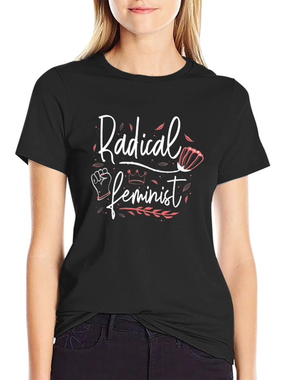 Camiseta Feminista Radical Negra