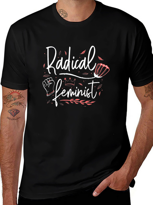 Camiseta Feminista Radical Negra