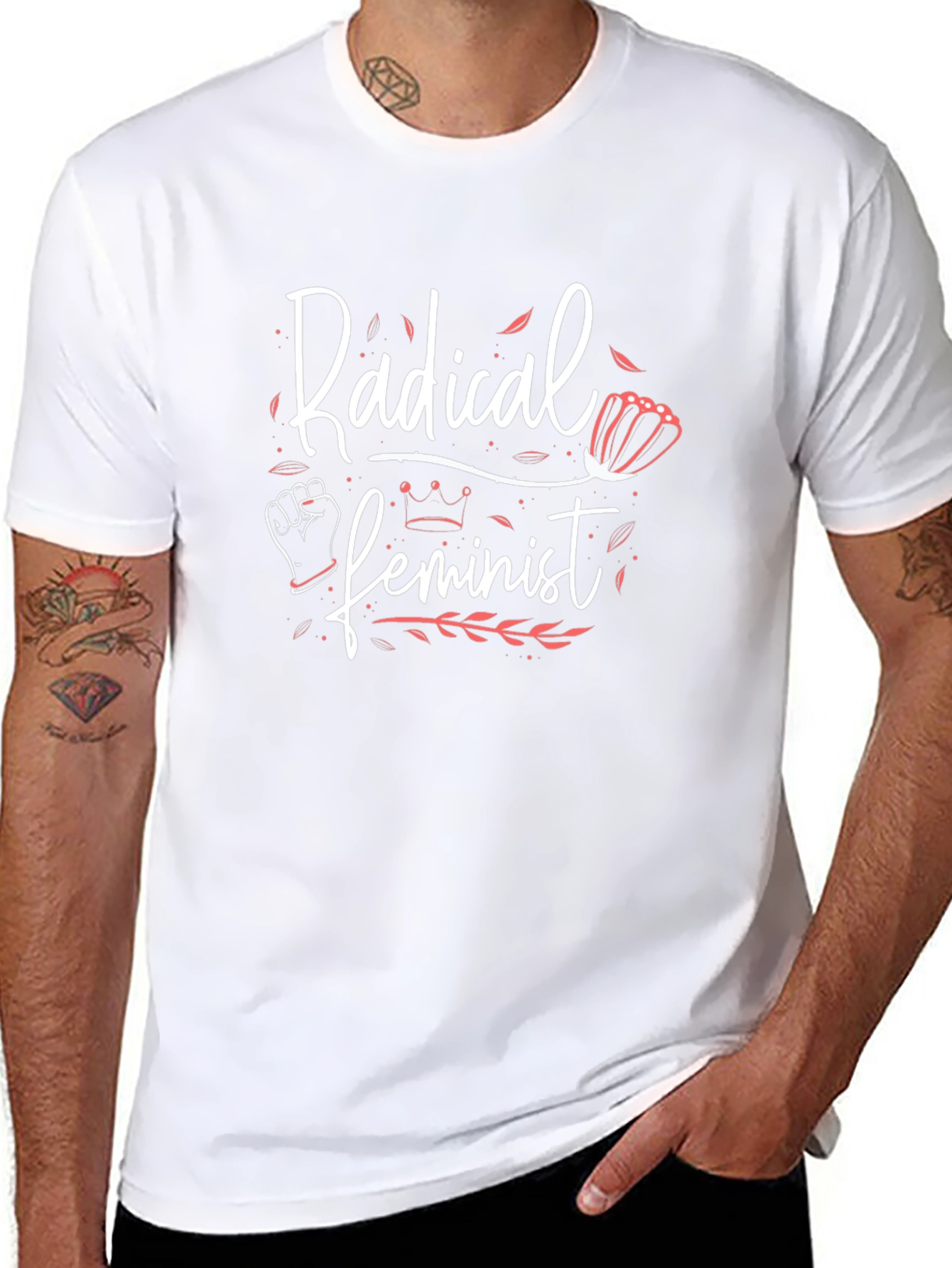 Camiseta Feminista Radical Negra