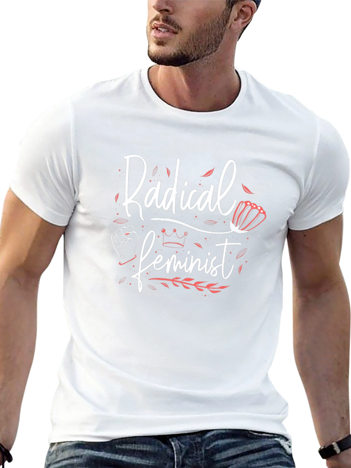 Camiseta Feminista Radical Negra