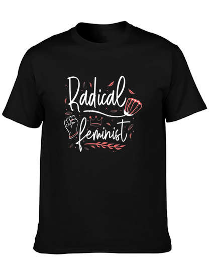 Camiseta Feminista Radical Negra