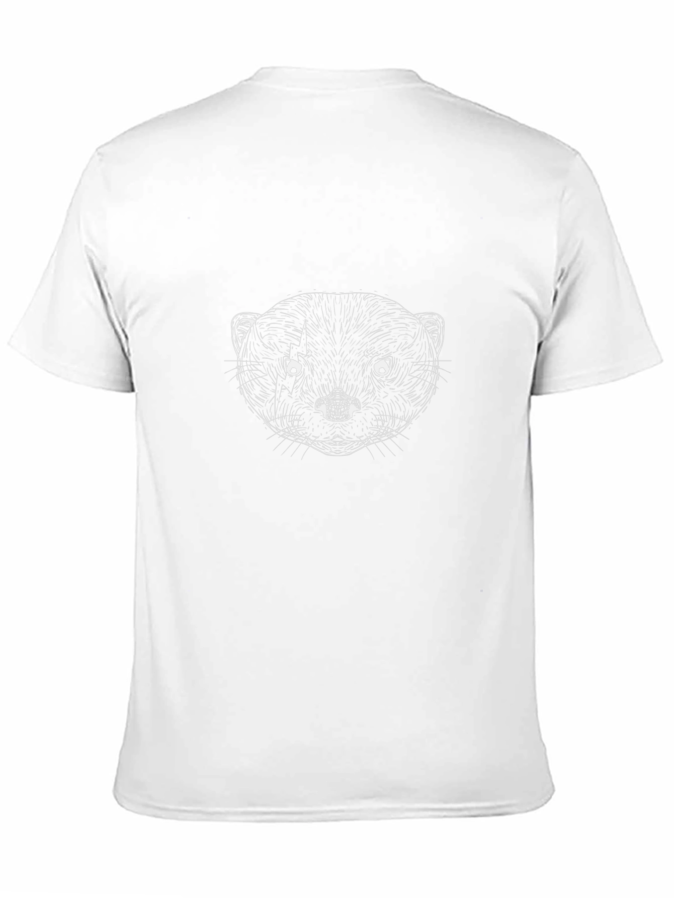 Camiseta Negra con Diseño de Nutria
