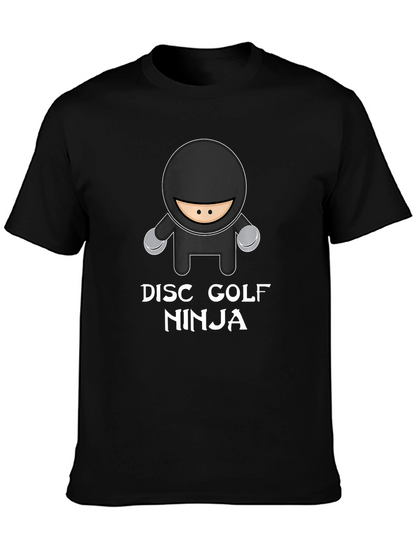 Camiseta Negra Ninja Golf de Disco