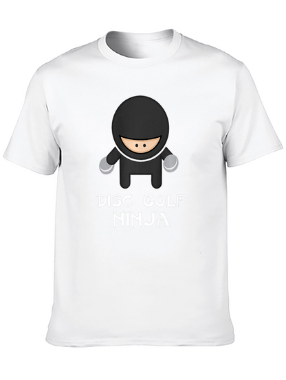 Camiseta Negra Ninja Golf de Disco