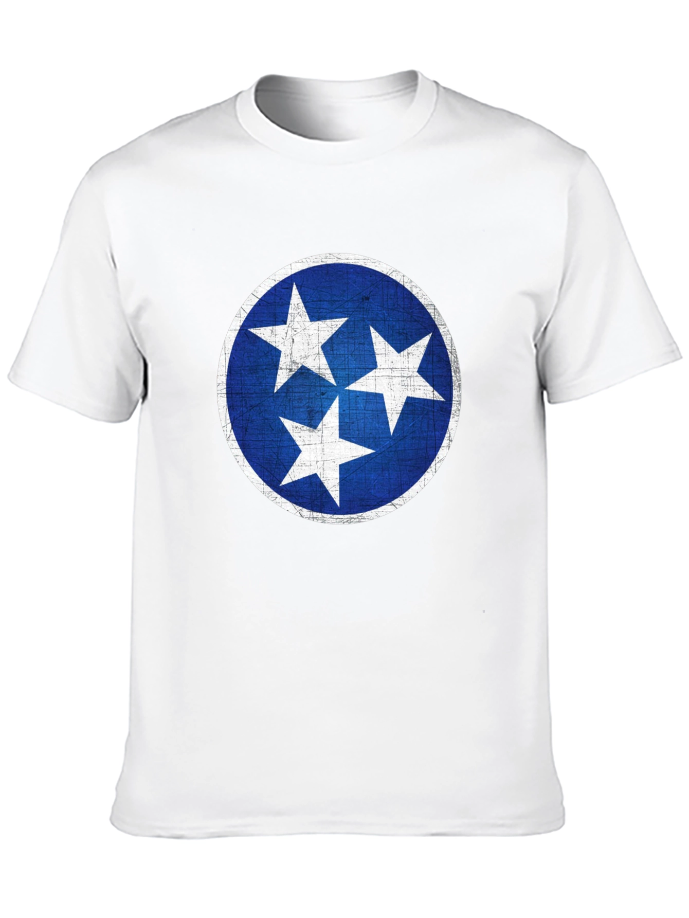 Camiseta Hombre Negra con Diseño Tennessee Stars