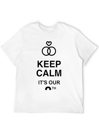 Camiseta Negra Aniversario Keep Calm