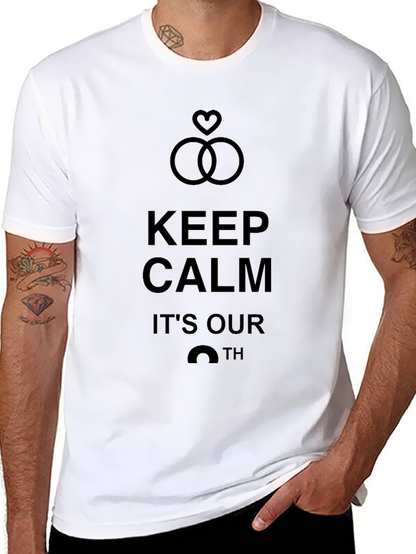 Camiseta Negra Aniversario Keep Calm
