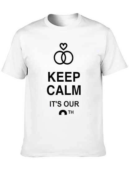 Camiseta Negra Aniversario Keep Calm