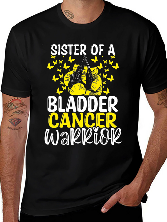 Camiseta Concientización Cáncer de Vejiga Sister of a Warrior