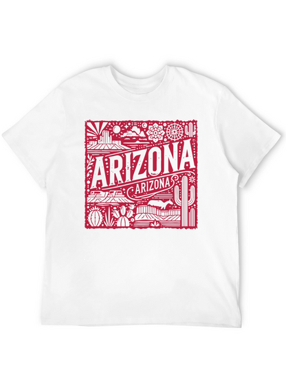 Camiseta Negra Arizona Retro