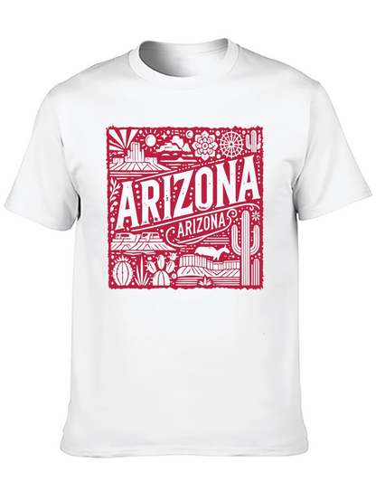 Camiseta Negra Arizona Retro