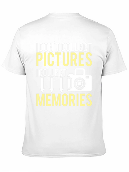 Camiseta Fotógrafo: Colecciono Recuerdos No Fotos