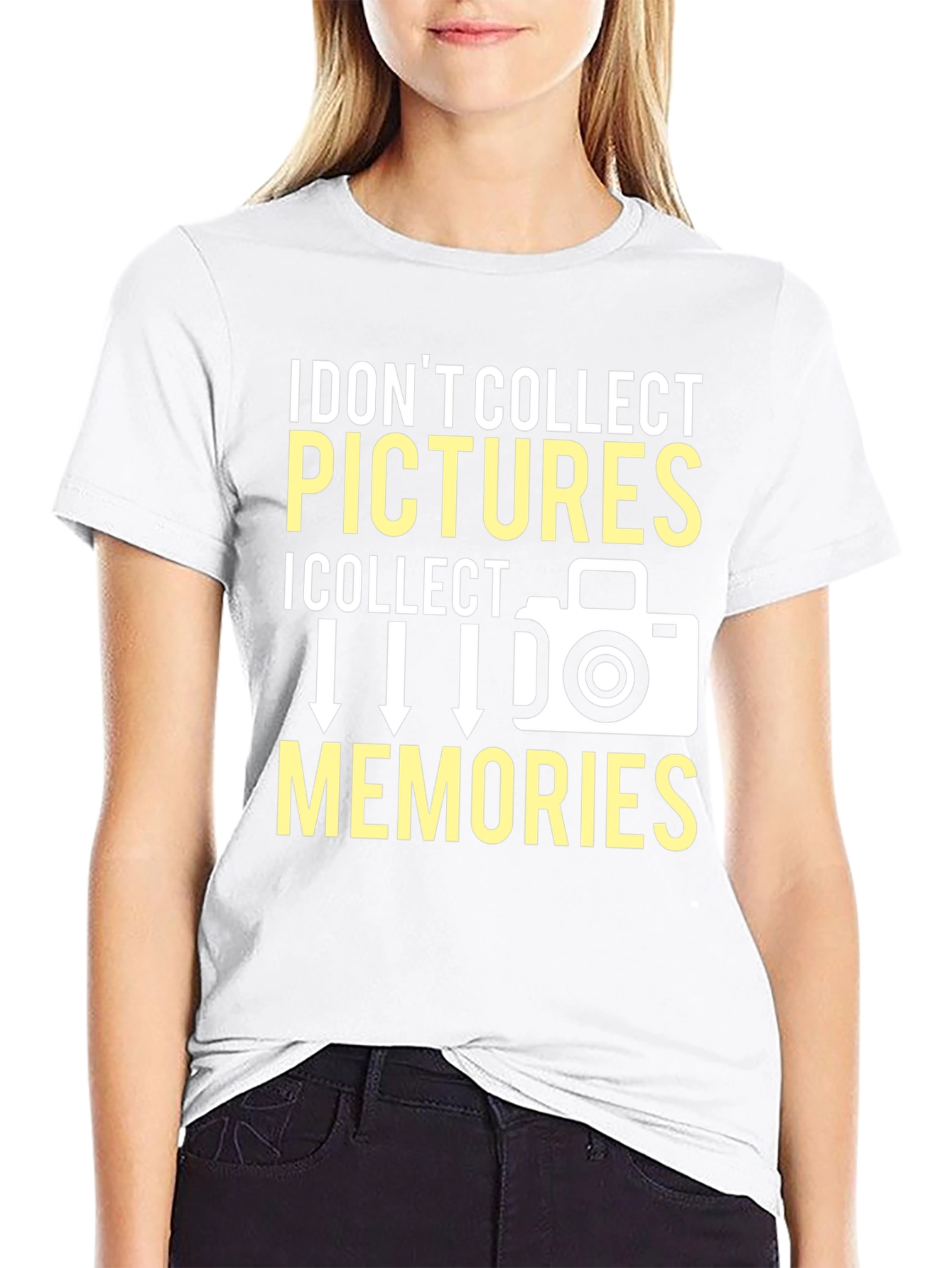 Camiseta Fotógrafo: Colecciono Recuerdos No Fotos