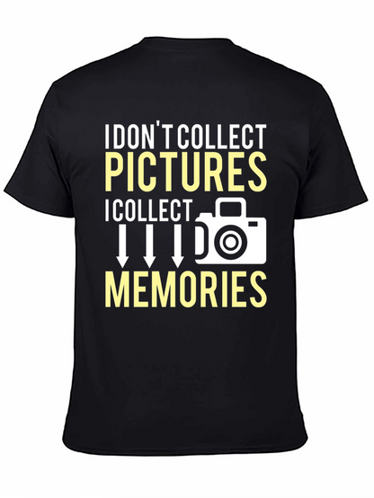 Camiseta Fotógrafo: Colecciono Recuerdos No Fotos