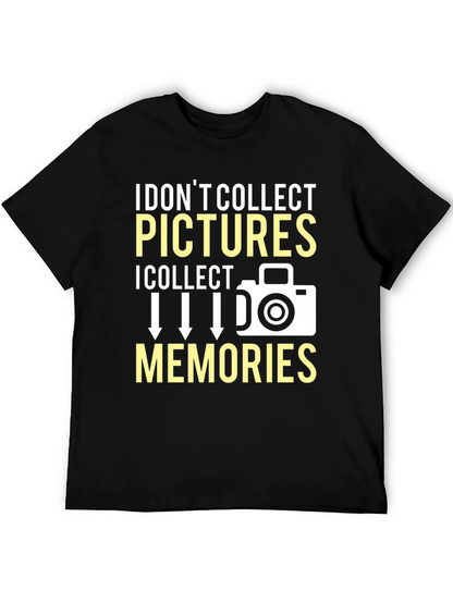Camiseta Fotógrafo: Colecciono Recuerdos No Fotos