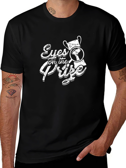 Camiseta Negra Ojos en el Premio para Triunfadores