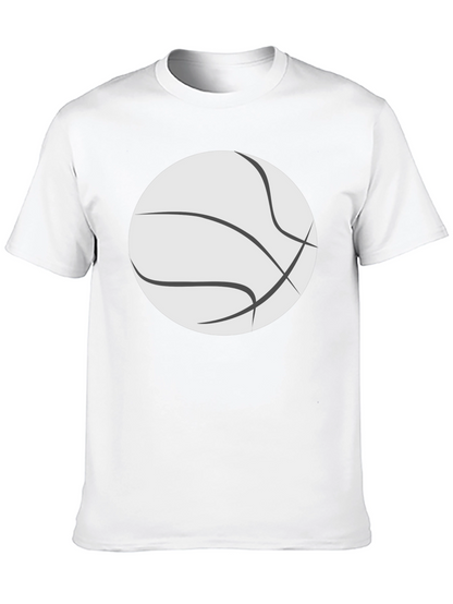 Camiseta Negra con Diseño de Baloncesto