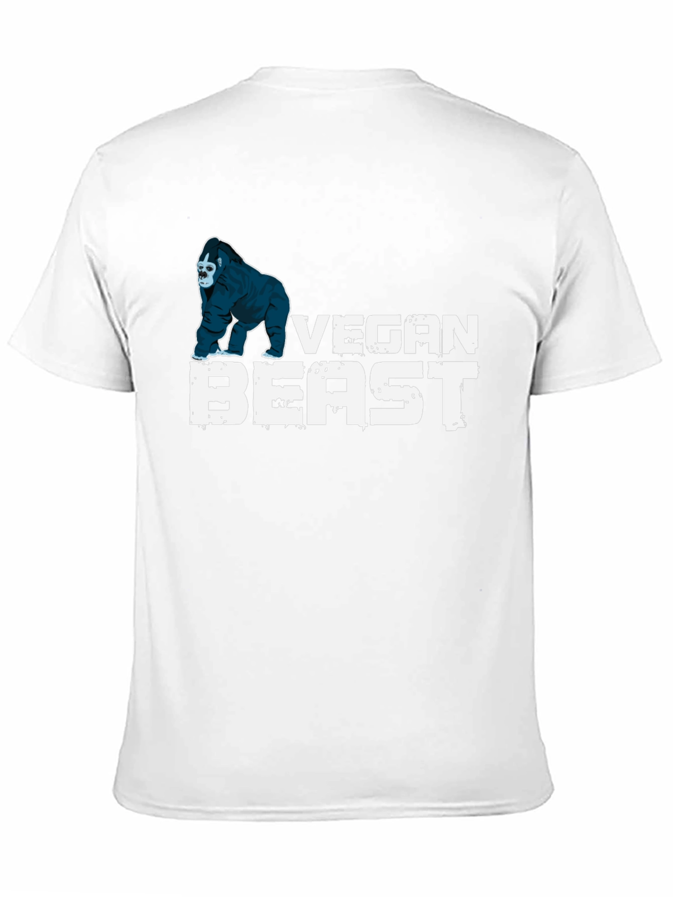 Camiseta Negra Vegan Beast
