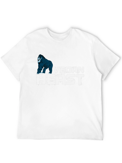 Camiseta Negra Vegan Beast