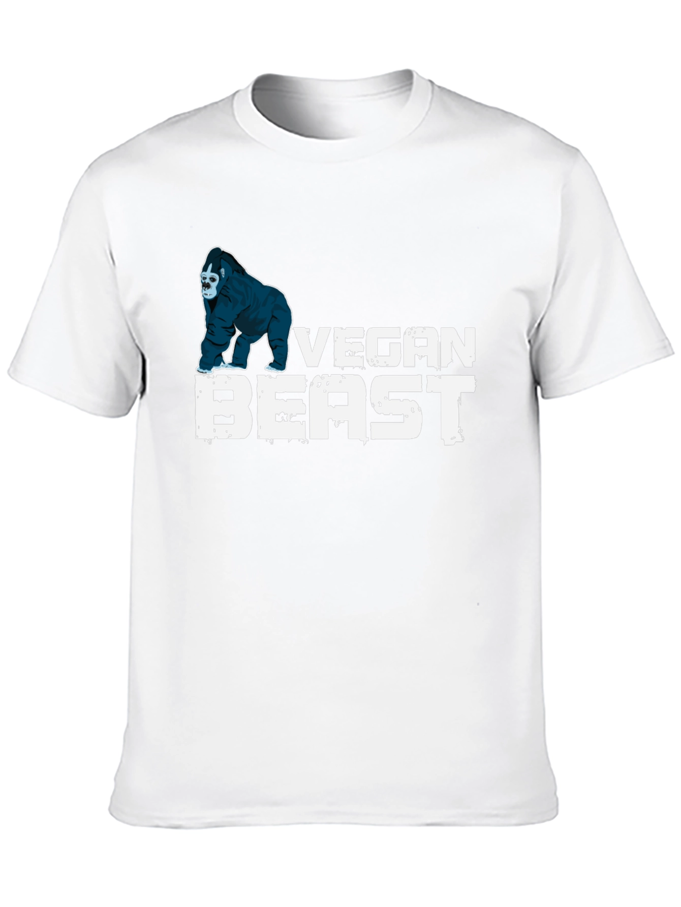 Camiseta Negra Vegan Beast